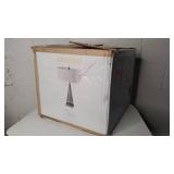 Adesso Tapered Glass Laura Table Lamp- Retail:$104.99