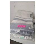 Lot of 2 Madison Park Spa Cotton Reversible Bath Rugs, 20×30"