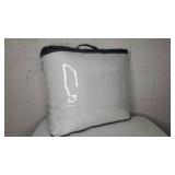 Ultra Soft Lightweight White Down Alternative Comforter Perfect For Any Season - Full-Queen