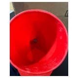 WirthCo 32006 Funnel King Red Safety Funnel with Screen/Strainer Funnel for Oil, Fuel, Gas, and Automotive