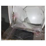 Round End Tables,Dorriss Small End Table White Marble Texture MDF Top,Metal Frame Gold Color