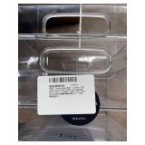 BINO Clear Plastic Storage Bin with Handles - Plastic Storage Bins for Kitchen, Cabinet, and Pantry Organization And Storage