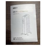 Space Heater, DREO 1500W Oil Filled Radiator Electric Heater with Digital Thermostat, 24 Hrs Timer & Remote, Portable Heater for Full Room Indoor