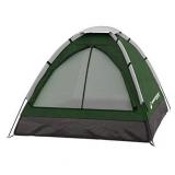 2-Person Tent, Water Resistant Dome Tent for Camping with Removable Rain Fly and Carry Bag, Lost River 2 Person Tent by Wakeman Outdoors