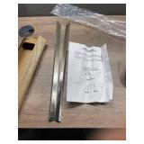 Vance 20-3/4 Inch Long Stainless Steel Counter Trim Kit for Backless or Slide-in Stoves | 2 Pack | Oven Gap Filler