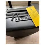 LEVEL8 Luminous Textured Carry-On Luggage, 20 inch Hardshell Suitcase, Lightweight PC Textured Hardside Spinner Trolley for Luggage, TSA Approved Cabin Luggage