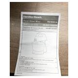 Hamilton Beach Classic Stand Mixer, 6 Speeds and QuickBurst