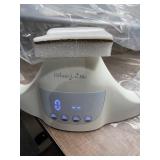 Dream On Me Zazu Cradling Swing in Grey and Pink