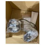 CLAXY Ecopower Industrial Edison Vintage Style 1-Light Pendant Glass Hanging Light Kitchen Island Dining Pendant Lighting