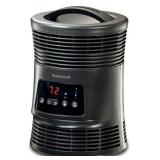 Honeywell HHF370B 360 Degree Surround Fan Forced Heater with Surround Heat Output Charcoal Grey Energy Efficient Portable Heater