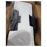 Hiland HIL-1500DI Variable Heat Tall Freestanding Electric Patio Heater, Black