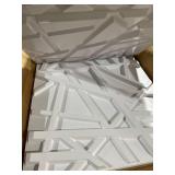 3D wall art - wall panels (12 total)