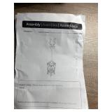 Southern Enterprises Scrolled Metal Coat Rack With Umbrella Stand, Black