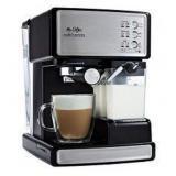 Mr. Coffee - Cafe Barista Single Serve 3-in-1 Espresso Machine with 15 with Bars of Pressure with Milk Frother