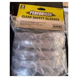 4 pack clear safety goggles