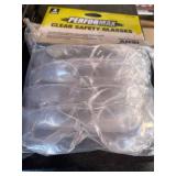 4 pack clear safety goggles