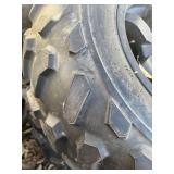 set of ATV tires - removed from Kawasaki model unknown