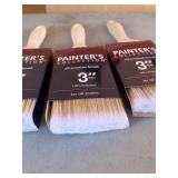 3 ct 3 inch paint brushes