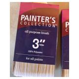 3 ct 3 inch paint brushes