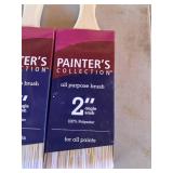3 ct 2 inch paint brushes