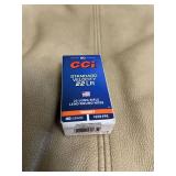 50 ct CCI 22 LR lead round nose 40 gr ammo
