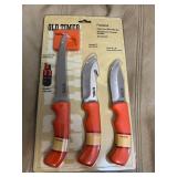 Old Timer knives with sheath NEW