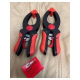(2) 3 inch ratcheting clamps
