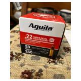 .22 bullets 38 gr 250ct