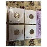 8 uncirculated Roosevelt dimes
