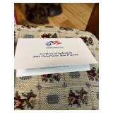 2005 mint set with certificate of authenticity