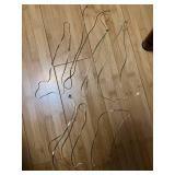 (7) chain necklaces in gold color