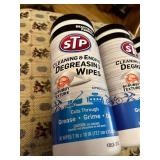 degreasing wipes
