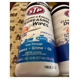 degreasing wipes