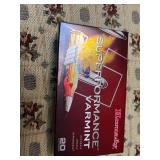 Hornady 22-250 REM 50 gr V-Max 20 cartridges ammo