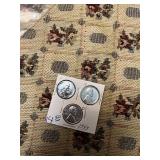 3 steel war Pennies - P, S, and D mint
