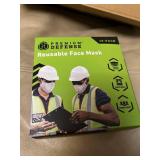 16 pack washable triple layer face masks