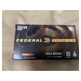 20 cartridges of 308 Win 168 gr ammo