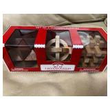 holiday gift set of 3 puzzles
