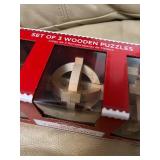 holiday gift set of 3 puzzles