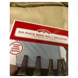 white elephant gift! Beer bottle holster belt