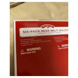 white elephant gift! Beer bottle holster belt