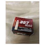 (20 ct) 357 Mag 125 Gr ammo