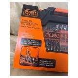 Black and Decker drill bit set