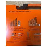 Black and Decker drill bit set