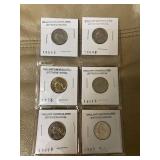 brilliant uncirculated Jefferson nickels