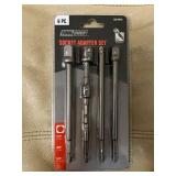 6 Pc Socket Adapter Set.....long (6 In) And Short (2 In)