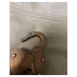 padlock with two keys