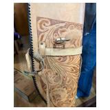 leather scabbard