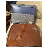 two sheet sets - assuming brown is king sized
