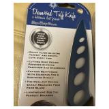 two diamond coated knives NEW